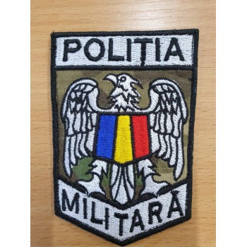 Ecuson maneca Politia Militara 10,5x7cm COMBAT
